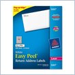 ADD TO YOUR SET: Avery Easy Peel Address Label
