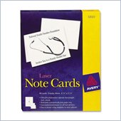 Avery Laser Note Card