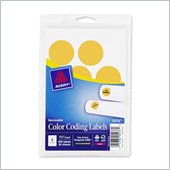 Avery Round Color Coding Multipurpose Label