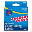 ADD TO YOUR SET: Avery Round Color Coded Label