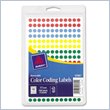 ADD TO YOUR SET: Avery Round Color-Coding Label