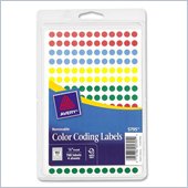 Avery Round Color-Coding Label