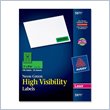 ADD TO YOUR SET: Avery High Visibility Laser Labels