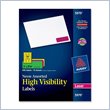 ADD TO YOUR SET: Avery High Visibility Labels