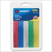 Avery Self-Adhesive Foil Stars