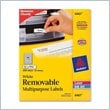 ADD TO YOUR SET: Avery Removable Label