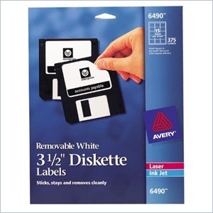Avery Diskette Label