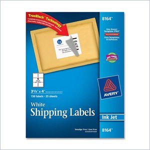 Avery White Mailing Labels