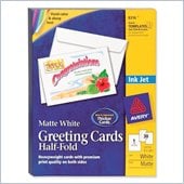 Avery Half-Fold Greeting Card