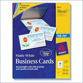 Avery Inkjet Business Card