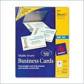 Avery Inkjet Business Card
