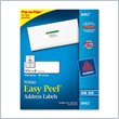 ADD TO YOUR SET: Avery Easy Peel White Mailing Labels
