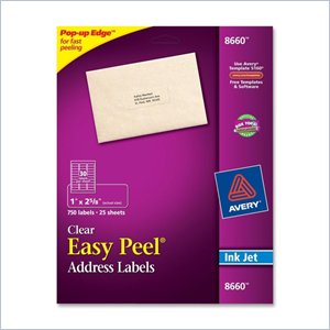 Avery Easy Peel Mailing Label
