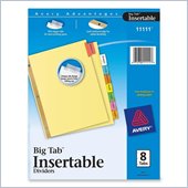 Avery WorkSaver Big Tab Insertable Divider