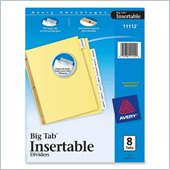 Avery WorkSaver Big Tab Insertable Divider