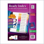 Avery Ready Index Table of Contents Reference Divider