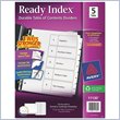 ADD TO YOUR SET: Avery Classic Ready Index Table of Contents Divider