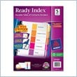 ADD TO YOUR SET: Avery Ready Index Table of Contents Reference Divider