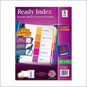 Avery Ready Index Table of Contents Reference Divider