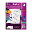 ADD TO YOUR SET: Avery Classic Table of Contents Divider