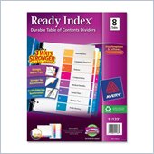 Avery Ready Index Table of Contents Reference Divider