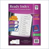 Avery Classic Ready Index Table of Contents Divider