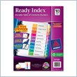 ADD TO YOUR SET: Avery Ready Index Table of Contents Reference Divider