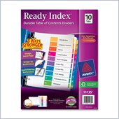 Avery Ready Index Table of Contents Reference Divider