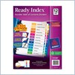 ADD TO YOUR SET: Avery Ready Index Table of Contents Reference Divider