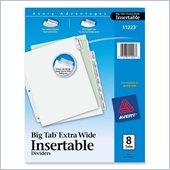 Avery WorkSaver Extra Wide Big Tab Divider