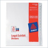 Avery Premium Collated Legal Exhibit Divider