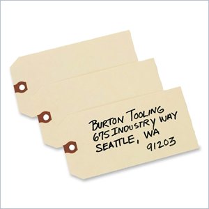 Avery Manila G Shipping Tag
