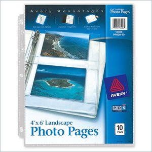 Avery Horizontal Photo Pages