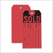 Avery Sold Tag