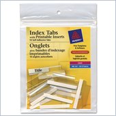 Avery Self-Adhesive Index Tabs With Printable Insert