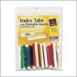 ADD TO YOUR SET: Avery Self-Adhesive Index Tabs With Printable Insert