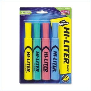 Avery Hi-Liter Desk Style Highlighters