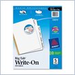 ADD TO YOUR SET: Avery Big Tab Write-On Divider with Erasable Laminated Tab
