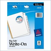 Avery Big Tab Write-On Divider with Erasable Tab