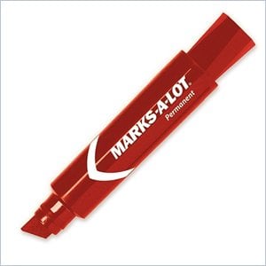 Avery Marks-A-Lot Jumbo Chisel Tip Permanent Marker