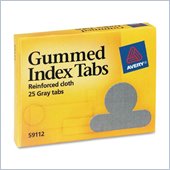 Avery Gummed Round Index Tab