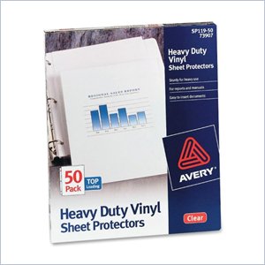 Avery Top Loading Sheet Protector