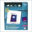 ADD TO YOUR SET: Avery Diamond Clear Top Loading Sheet Protector