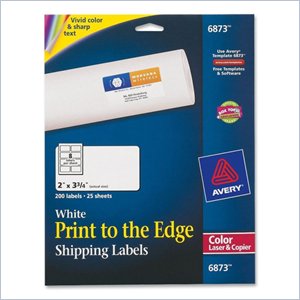 Avery Color Printing Label