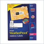 Avery Weather Proof Mailing Label