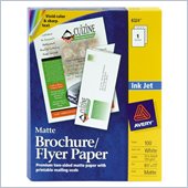 Avery Ink Jet Tri-Fold Brochure