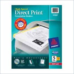 Avery Direct Print High Speed Presentation Dividers