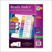Avery Ready Index Table of Contents Reference Dividers