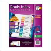 Avery Ready Index Table of Contents Reference Dividers