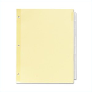 Avery Office Essentials Economy Insertable Tab Dividers